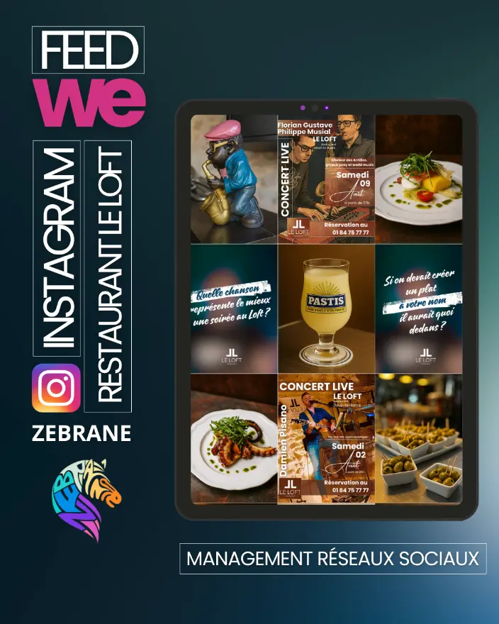 Agence Zebrane - community management Le loft deuil la barre