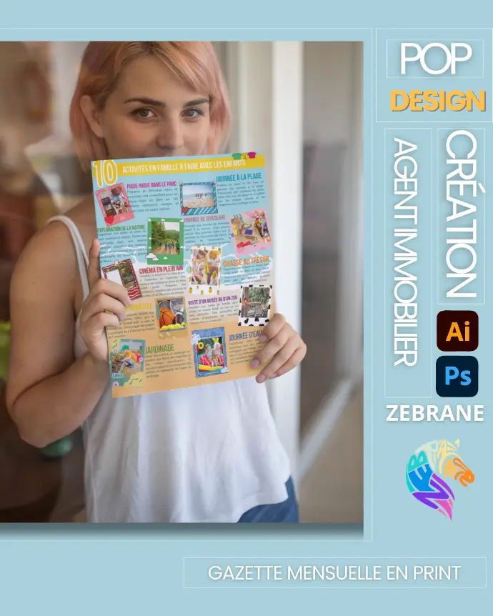 Création gazette journaux